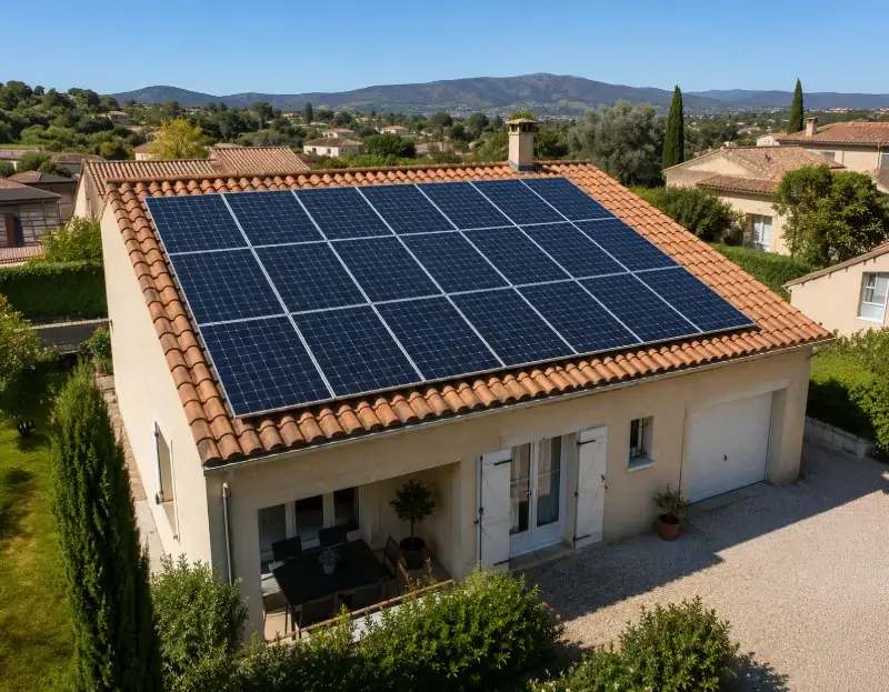 Prime à l'autoconsommation panneaux solaires Mûres — aide financière de l'État